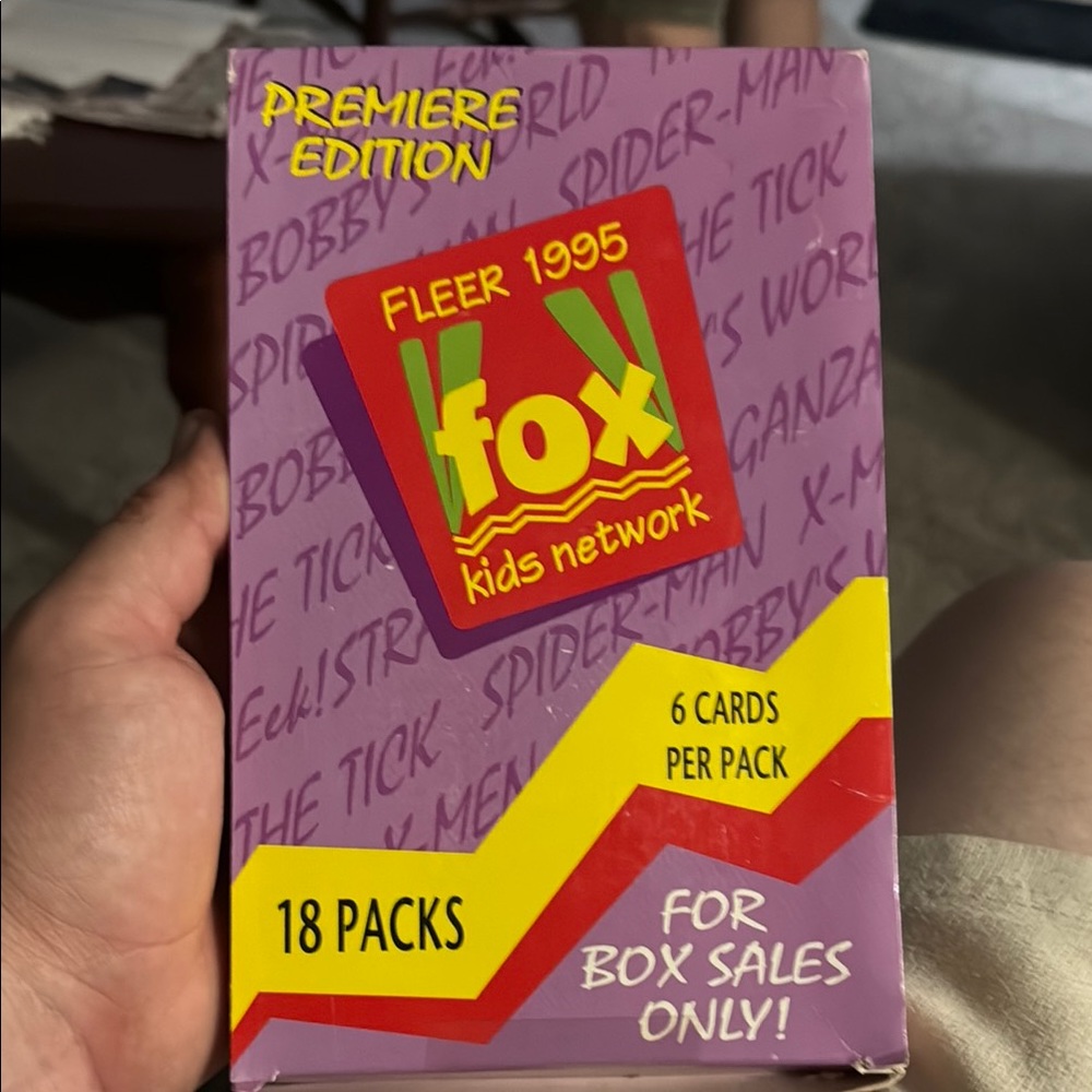 Fox Trading Cards Purple and Red Premier Edition